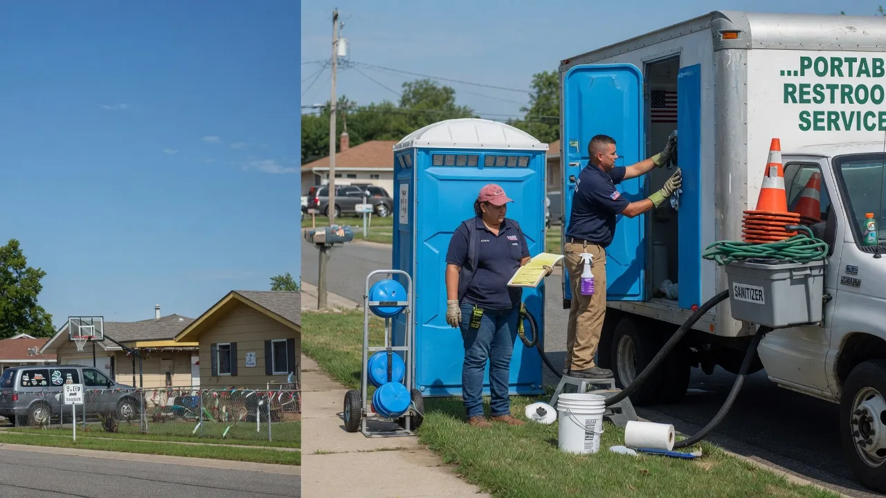 Portable Toilet Rental in Bunch, OK near me